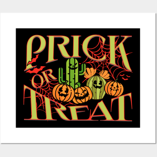 Prick or Treat Posters and Art